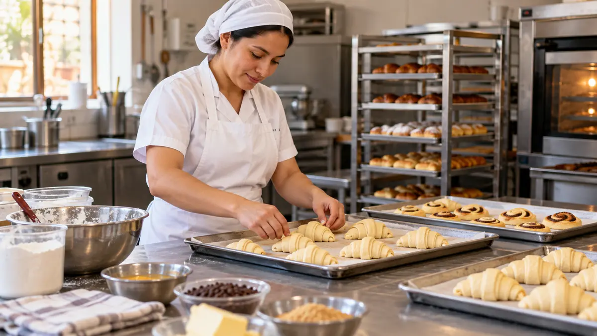 Ayudante de pastelería: tareas y requisitos habituales