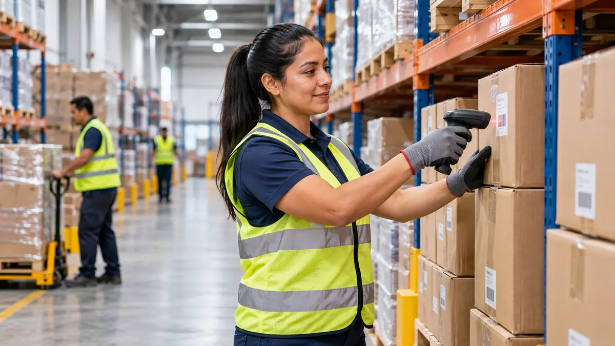 Trabajo en almacén: funciones, turnos y requisitos